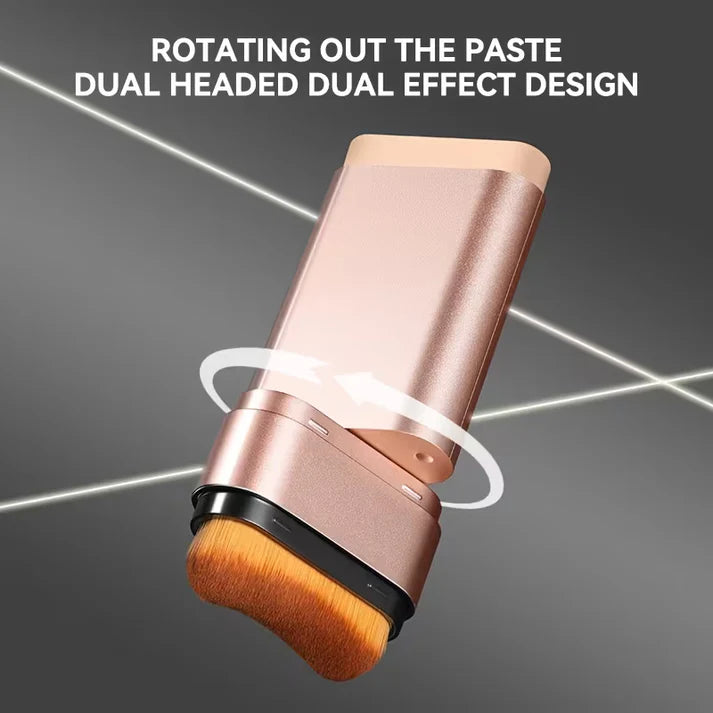 2-in-1 Dual-Ended Concealer & Foundation Stick – Full Coverage, Hydrating Makeup